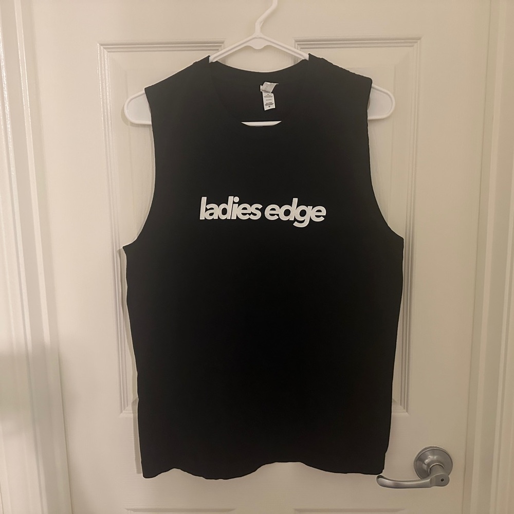 TLE The Ladies Edge Women’s Black Tank Top